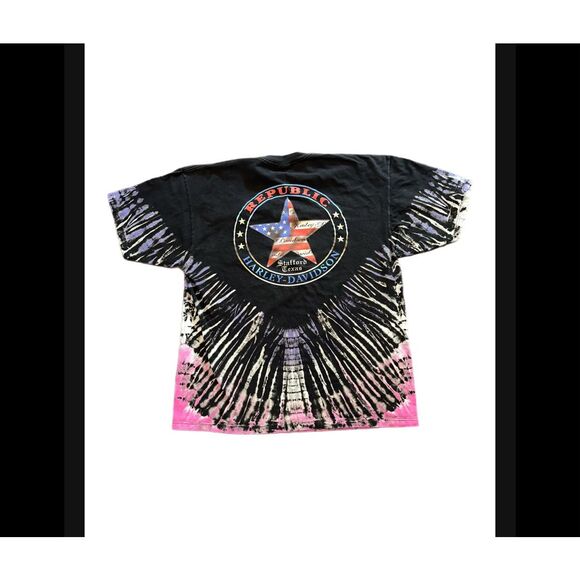 Harley Davidson Dragon Tie-Dye Tee - Picture 2 of 5